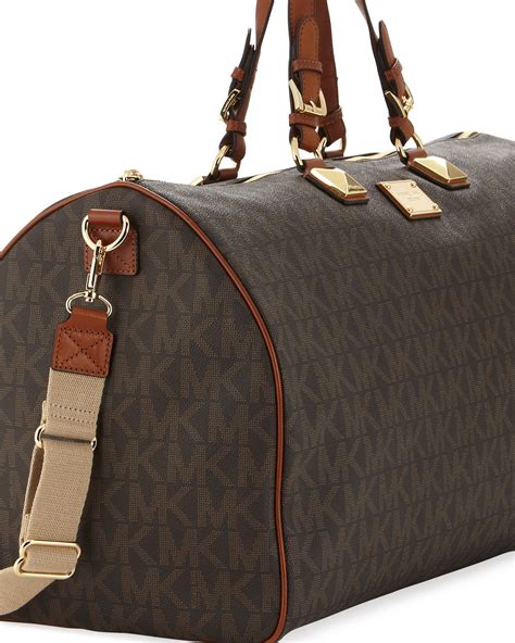 michael kors jet set travel tote no zipper|michael kors jet set duffle.